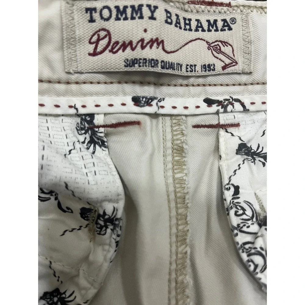Tommy Bahama Chinos Mens 32x32 Tan Khaki Good 100% Cotton Relaxed Straight Pants